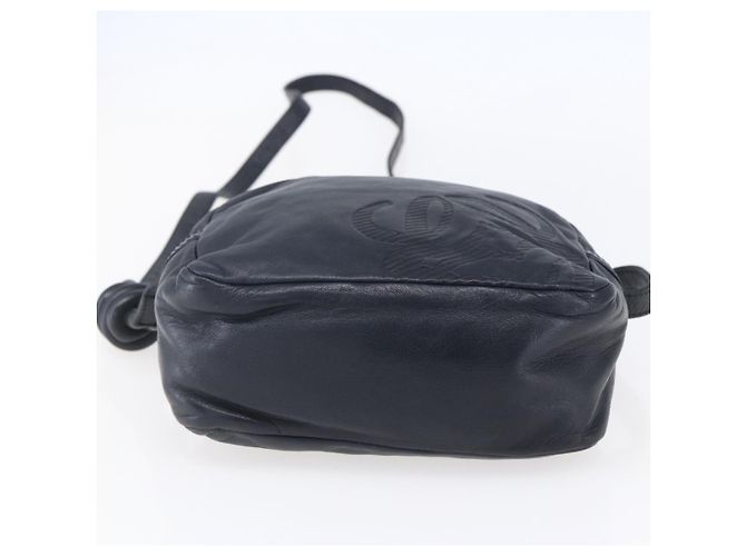 Borsa a Spalla Anagram LOEWE in Pelle Blu Navy Auth bs30840 - vista 5