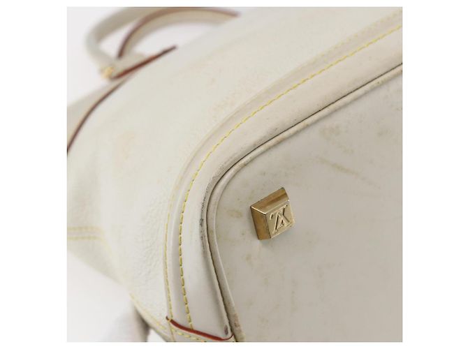 LOUIS VUITTON Suhari Rock It PM Borsa a Mano Bianca M91887 LV Auth bs30703 Bianco - vista 16