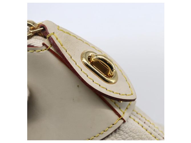 LOUIS VUITTON Suhari Rock It PM Borsa a Mano Bianca M91887 LV Auth bs30703 Bianco - vista 17