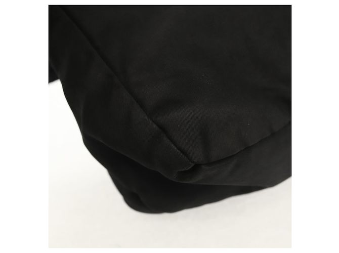 Borsa a Spalla PRADA in Nylon Nero Argento Autentica bs30726 - vista 18