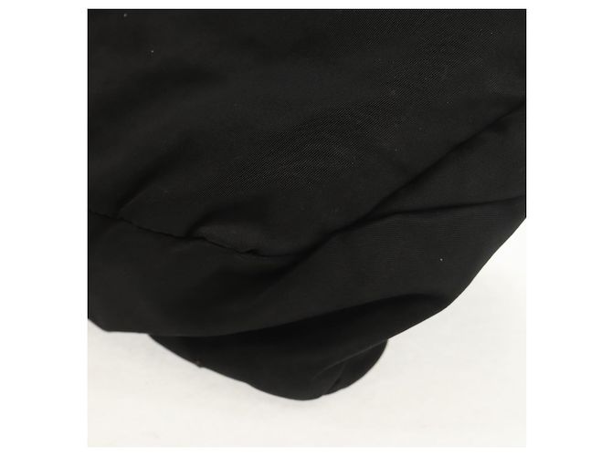 Borsa a Spalla PRADA in Nylon Nero Argento Autentica bs30726 - vista 19