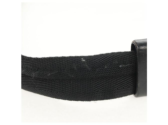 Borsa a Spalla PRADA in Nylon Nero Argento Autentica bs30726 - vista 9