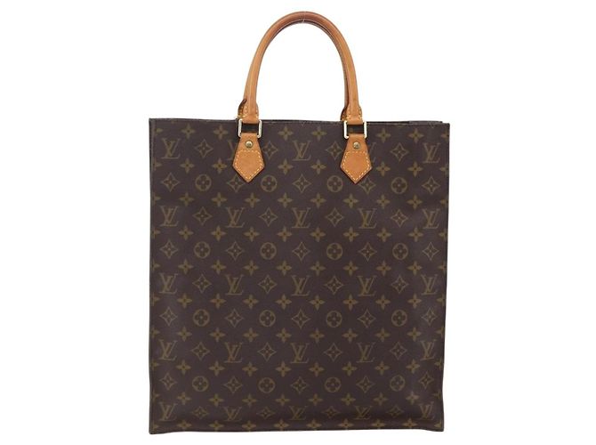 LOUIS VUITTON Borsa Sac Plat Monogram M51140 LV Auth bs30686 Monogramma - vista 2