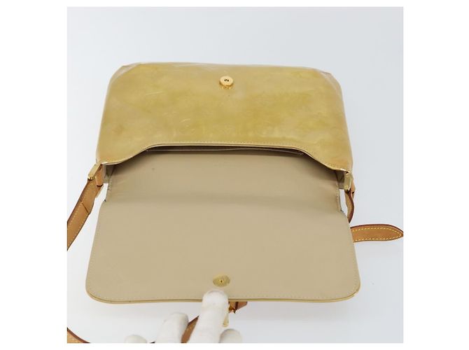 LOUIS VUITTON Monogram Vernis Thompson Street Bag Beige M91301 LV Auth bs30695 - view 9