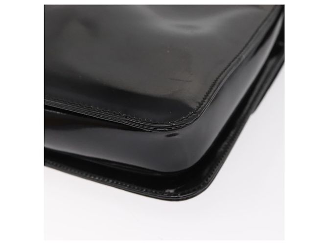 Borsa a Spalla GUCCI Smalto Nero Oro 004 33 0280 Auth ep11880 D'oro - vista 16