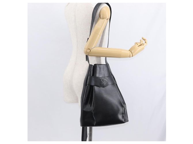 LOUIS VUITTON Borsa a Spalla Epi GM Nera M80155 Auth LV ep11935 Nero - vista 23