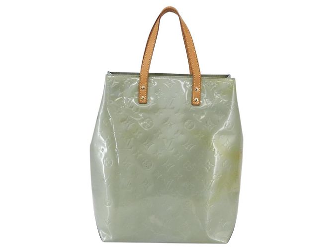 LOUIS VUITTON Monogram Vernis Reade MM Borsa a Mano Lavande M91226 LV Auth ep11762 - vista 13
