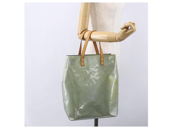 LOUIS VUITTON Monogram Vernis Reade MM Borsa a Mano Lavande M91226 LV Auth ep11762 - vista 20