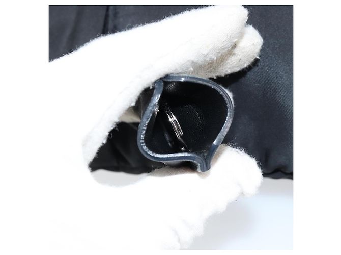 Borsa a Spalla PRADA Nylon Nero Argento Autentica ep11849 - vista 9