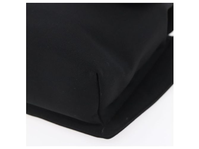 Borsa a Spalla Vala in Tela Nera Argento Auth BA7986 di Salvatore Ferragamo Nero - vista 9
