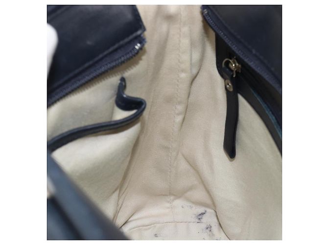 Burberry Borsa Tote in Tela Avorio Argento Auth am9747 Crudo - vista 19