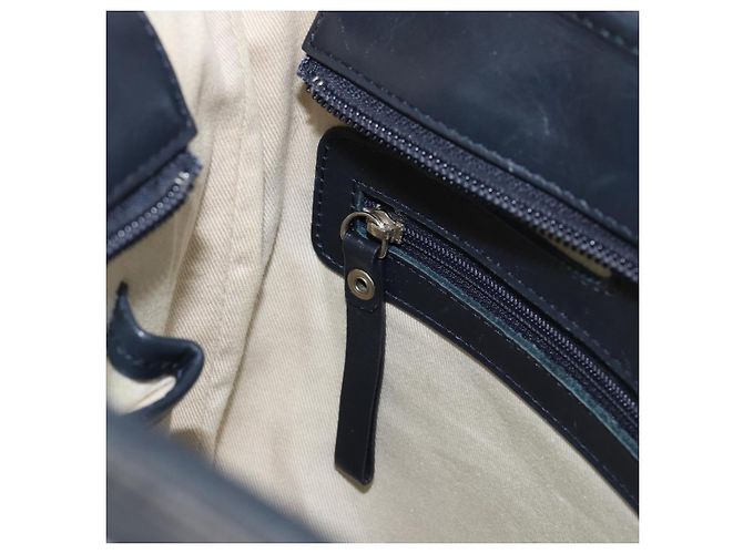 Burberry Borsa Tote in Tela Avorio Argento Auth am9747 Crudo - vista 20