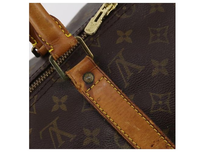 LOUIS VUITTON Borsa Boston Monogram Keepall 50 M41426 LV Auth 152321 Monogramma - vista 10