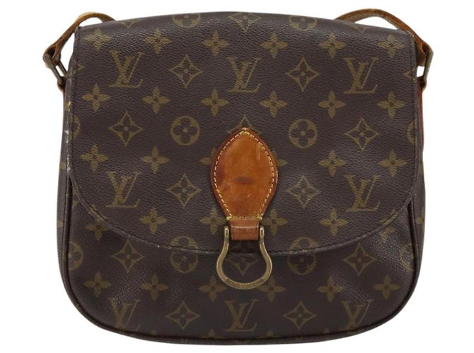 LOUIS VUITTON Borsa a Spalla Monogram Saint Cloud GM M51242 LV Auth BA7583 Monogramma - vista 13