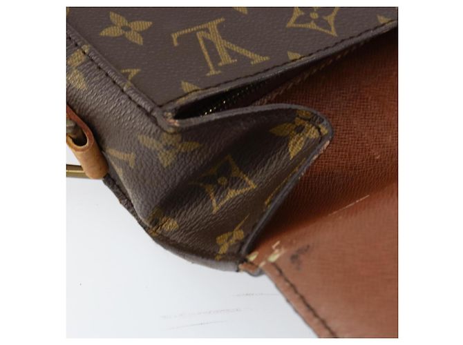 LOUIS VUITTON Borsa a Spalla Monogram Saint Cloud GM M51242 LV Auth BA7583 Monogramma - vista 22