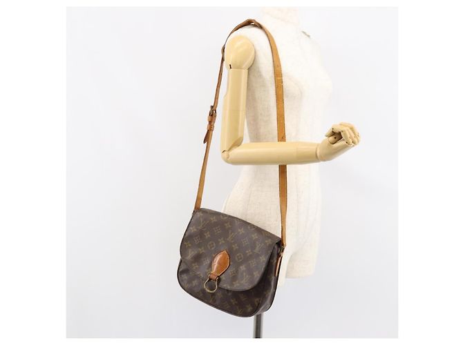 LOUIS VUITTON Borsa a Spalla Monogram Saint Cloud GM M51242 LV Auth BA7583 Monogramma - vista 27