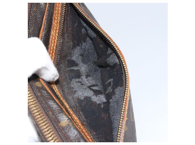 LOUIS VUITTON Clutch Marly Dragonne GM Monogram M51825 LV Auth BA7590 Monogramma - vista 11