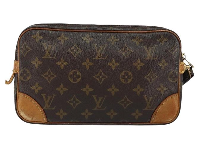 LOUIS VUITTON Clutch Marly Dragonne GM Monogram M51825 LV Auth BA7590 Monogramma - vista 2