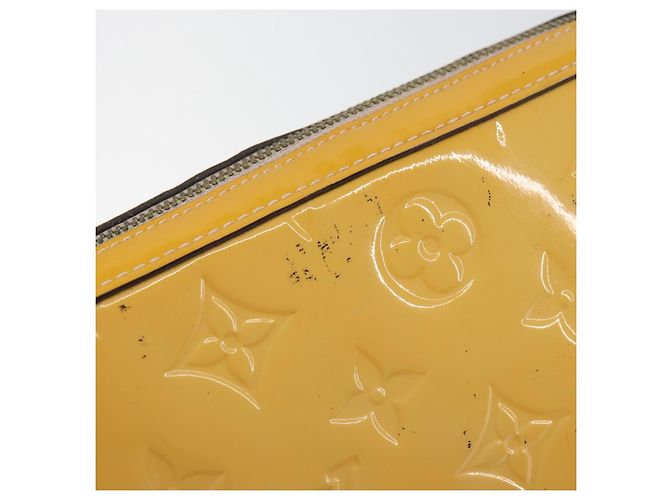LOUIS VUITTON Pochette per Fotocamera Monogram Vernis Rosa Valerine M64058 LV Auth BA8067 - vista 10