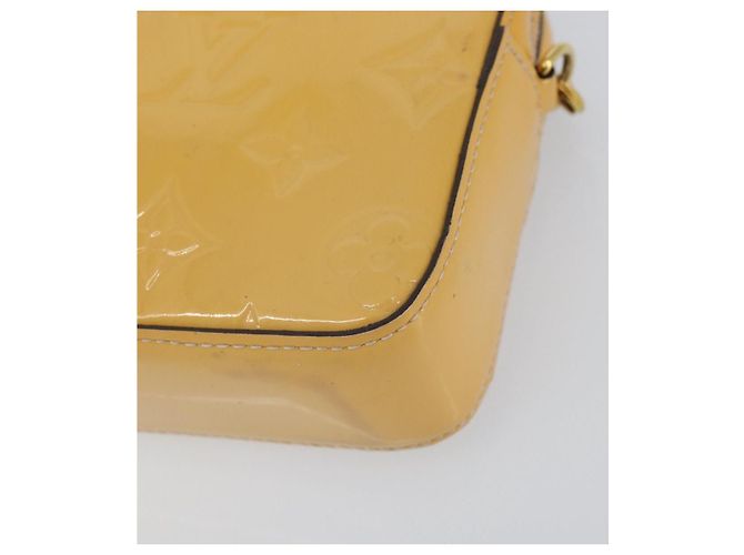LOUIS VUITTON Pochette per Fotocamera Monogram Vernis Rosa Valerine M64058 LV Auth BA8067 - vista 14