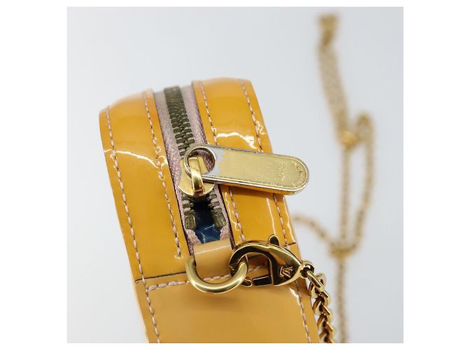 LOUIS VUITTON Pochette per Fotocamera Monogram Vernis Rosa Valerine M64058 LV Auth BA8067 - vista 18