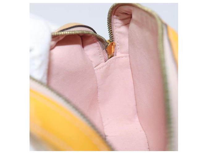 LOUIS VUITTON Pochette per Fotocamera Monogram Vernis Rosa Valerine M64058 LV Auth BA8067 - vista 20