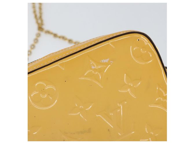 LOUIS VUITTON Pochette per Fotocamera Monogram Vernis Rosa Valerine M64058 LV Auth BA8067 - vista 9