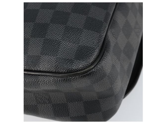 LOUIS VUITTON Sac à épaule Damier Graphite Daniel MM N58029 LV Auth 148377 Damier ebène - vue 10