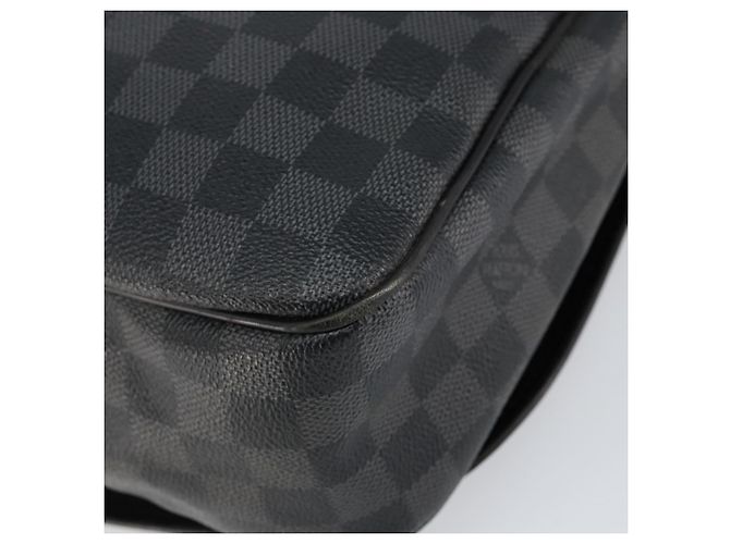 LOUIS VUITTON Sac à épaule Damier Graphite Daniel MM N58029 LV Auth 148377 Damier ebène - vue 16