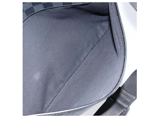 LOUIS VUITTON Sac à épaule Damier Graphite Daniel MM N58029 LV Auth 148377 Damier ebène - vue 24