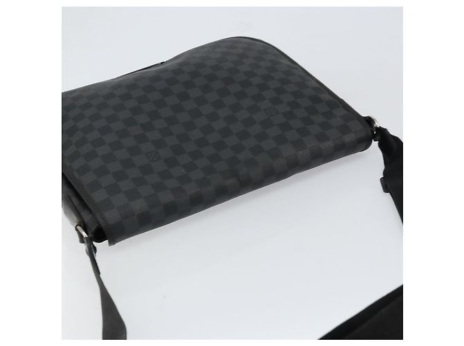 LOUIS VUITTON Sac à épaule Damier Graphite Daniel MM N58029 LV Auth 148377 Damier ebène - vue 6