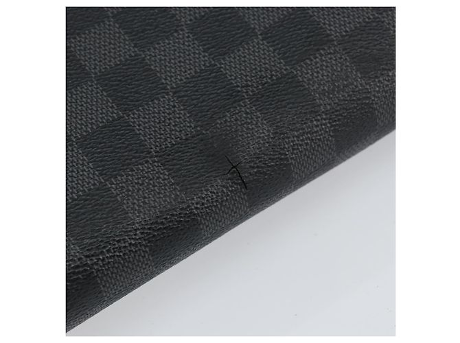 LOUIS VUITTON Sac à épaule Damier Graphite Daniel MM N58029 LV Auth 148377 Damier ebène - vue 7