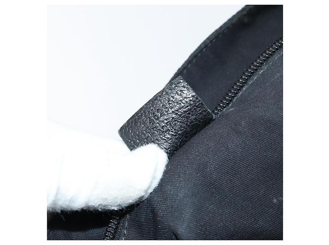 Borsa a Spalla GG Canvas Gucci Nera Argento 146236 Auth 151273 Nero - vista 12