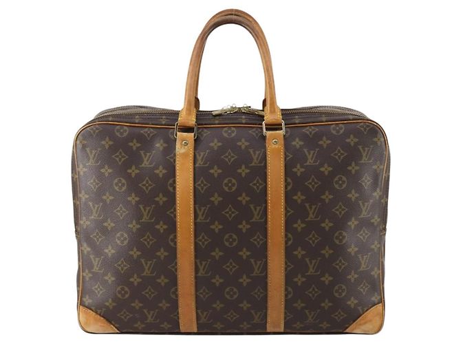 LOUIS VUITTON Borsa Boston Monogram Sirius 45 M41408 LV Auth ep11825 Monogramma - vista 13