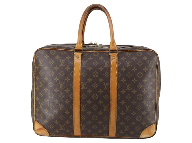 LOUIS VUITTON Borsa Boston Monogram Sirius 45 M41408 LV Auth ep11825 Monogramma - vista 2