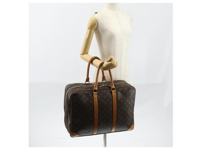 LOUIS VUITTON Borsa Boston Monogram Sirius 45 M41408 LV Auth ep11825 Monogramma - vista 23