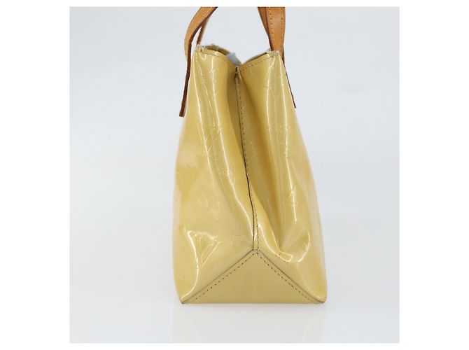 LOUIS VUITTON Monogram Vernis Reade PM Borsa a Mano Beige M91334 LV Auth BA7912 - vista 3