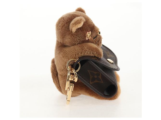 LOUIS VUITTON Monogram LV Charm Monogram Carino Marrone M01561 LV Auth 144001SM Monogramma - vista 4