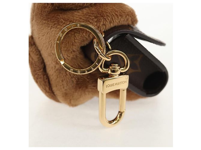 LOUIS VUITTON Monogram LV Charm Monogram Carino Marrone M01561 LV Auth 144001SM Monogramma - vista 9
