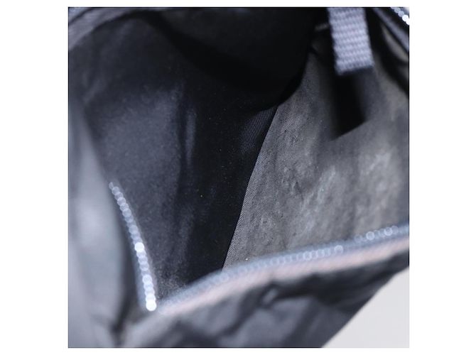 Borsa a Spalla PRADA Nylon Nero Argento Autentica ka123 - vista 11