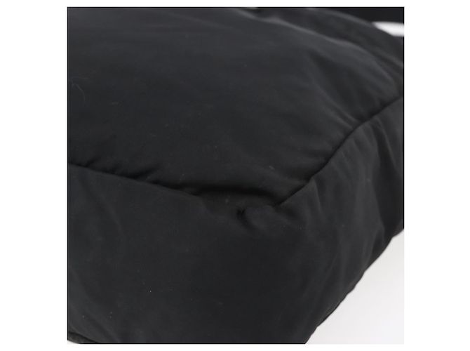 Borsa a Spalla PRADA Nylon Nero Argento Autentica ka123 - vista 15