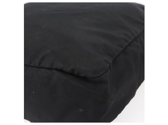 Borsa a Spalla PRADA Nylon Nero Argento Autentica ka123 - vista 17