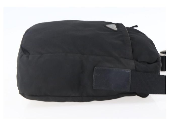 Borsa a Spalla PRADA Nylon Nero Argento Autentica ka123 - vista 4