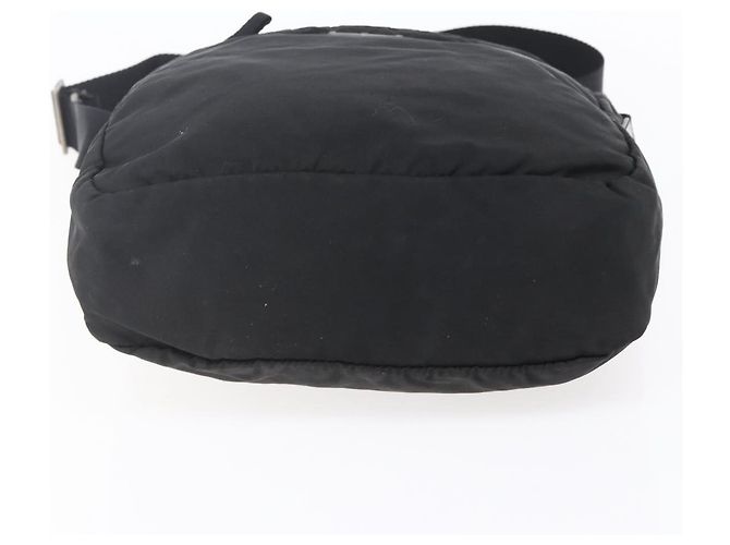 Borsa a Spalla PRADA Nylon Nero Argento Autentica ka123 - vista 5