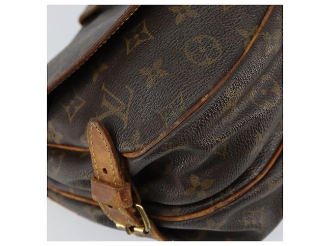 LOUIS VUITTON Borsa a Spalla Monogram Saumur 30 M42256 LV Auth bs30834 Monogramma - vista 18