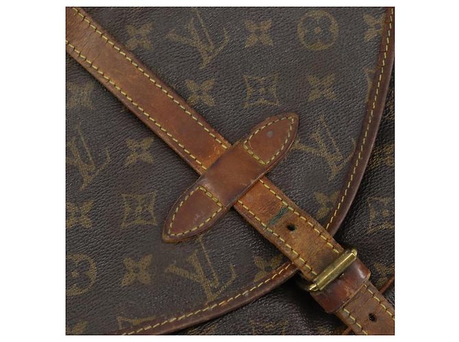 LOUIS VUITTON Borsa a Spalla Monogram Saumur 30 M42256 LV Auth bs30834 Monogramma - vista 21