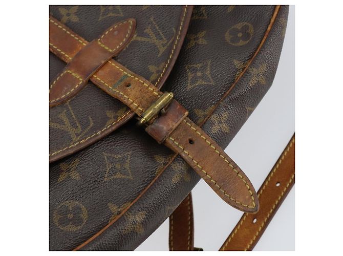 LOUIS VUITTON Borsa a Spalla Monogram Saumur 30 M42256 LV Auth bs30834 Monogramma - vista 22