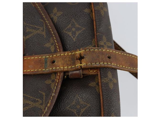 LOUIS VUITTON Borsa a Spalla Monogram Saumur 30 M42256 LV Auth bs30834 Monogramma - vista 23