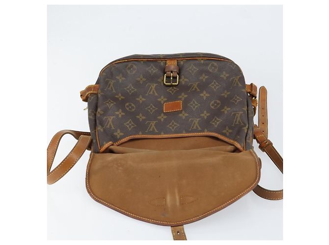 LOUIS VUITTON Borsa a Spalla Monogram Saumur 30 M42256 LV Auth bs30834 Monogramma - vista 24