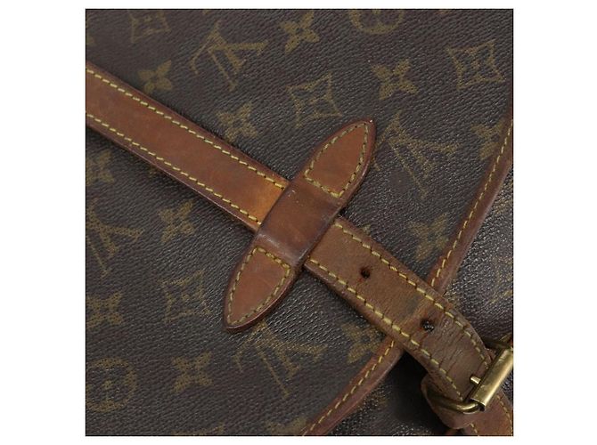 LOUIS VUITTON Borsa a Spalla Monogram Saumur 30 M42256 LV Auth bs30834 Monogramma - vista 28